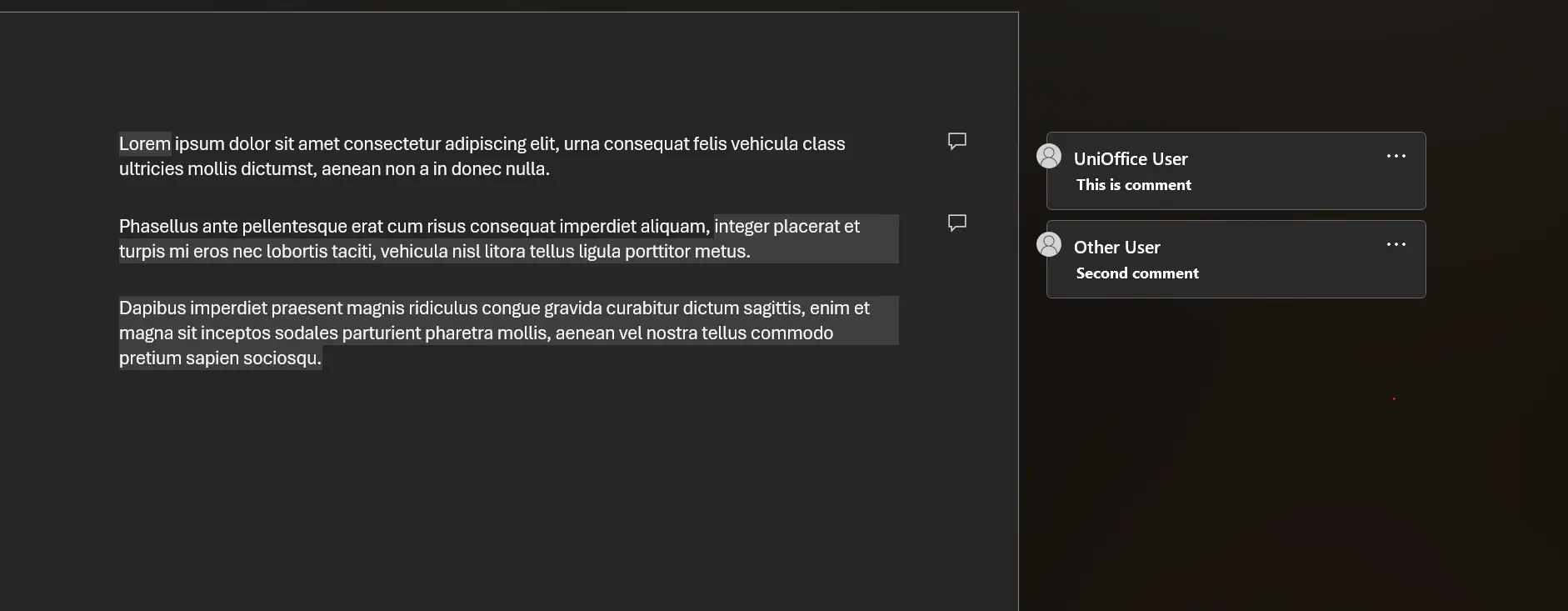 sample output