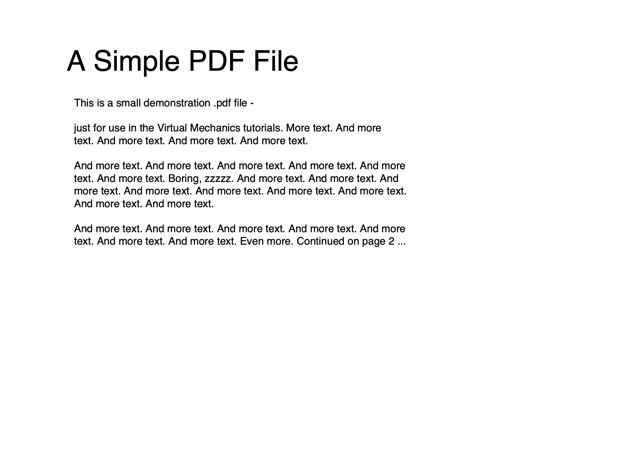 Sample PDF file