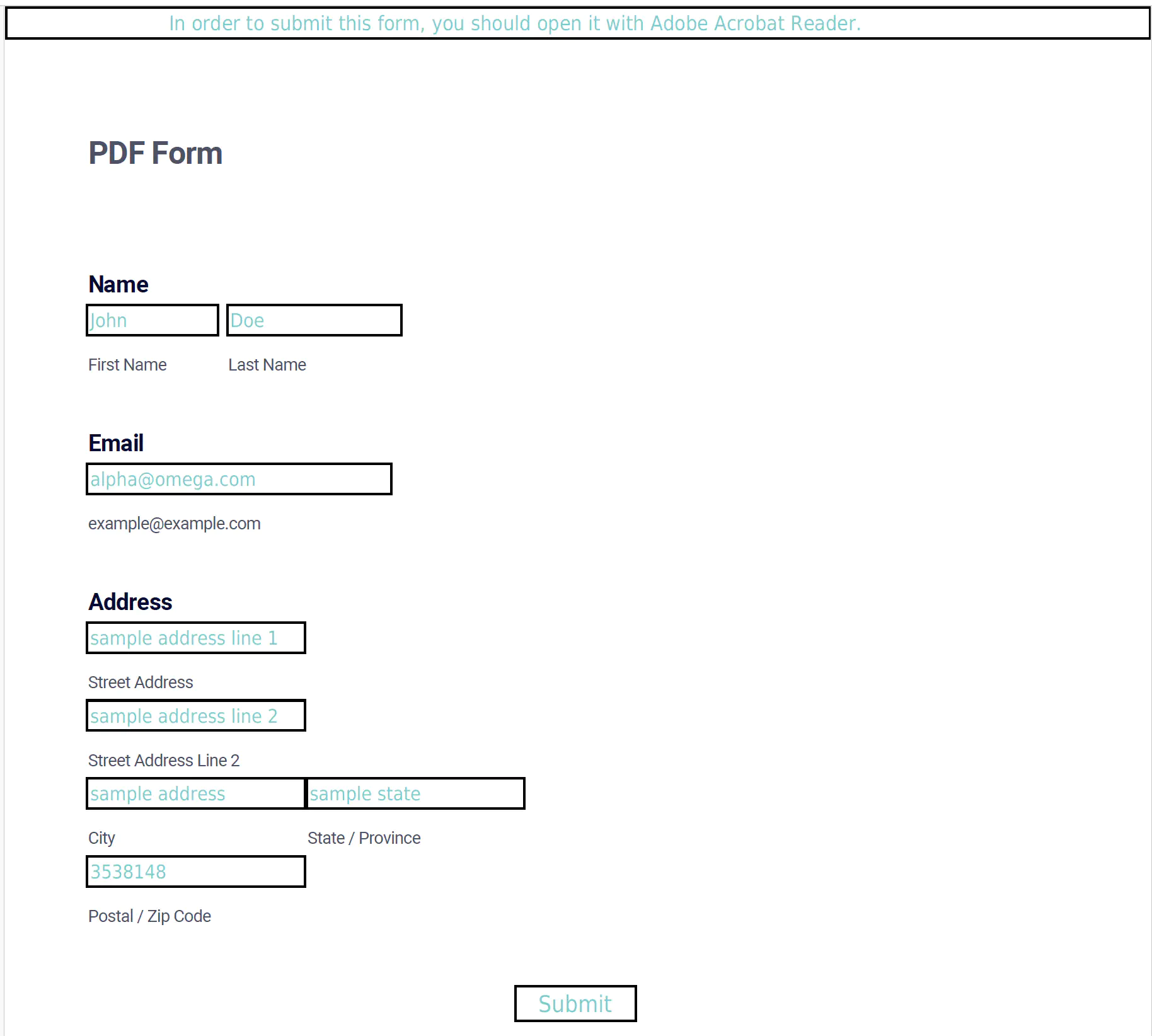 Sample Output