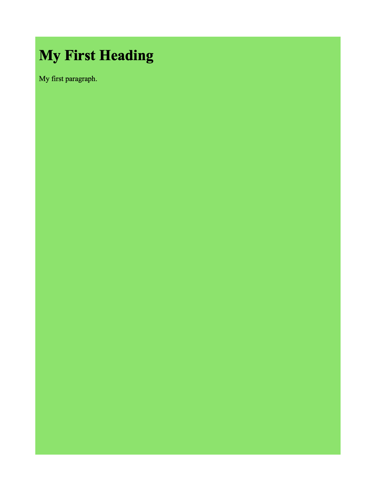 The same page converted to PDF