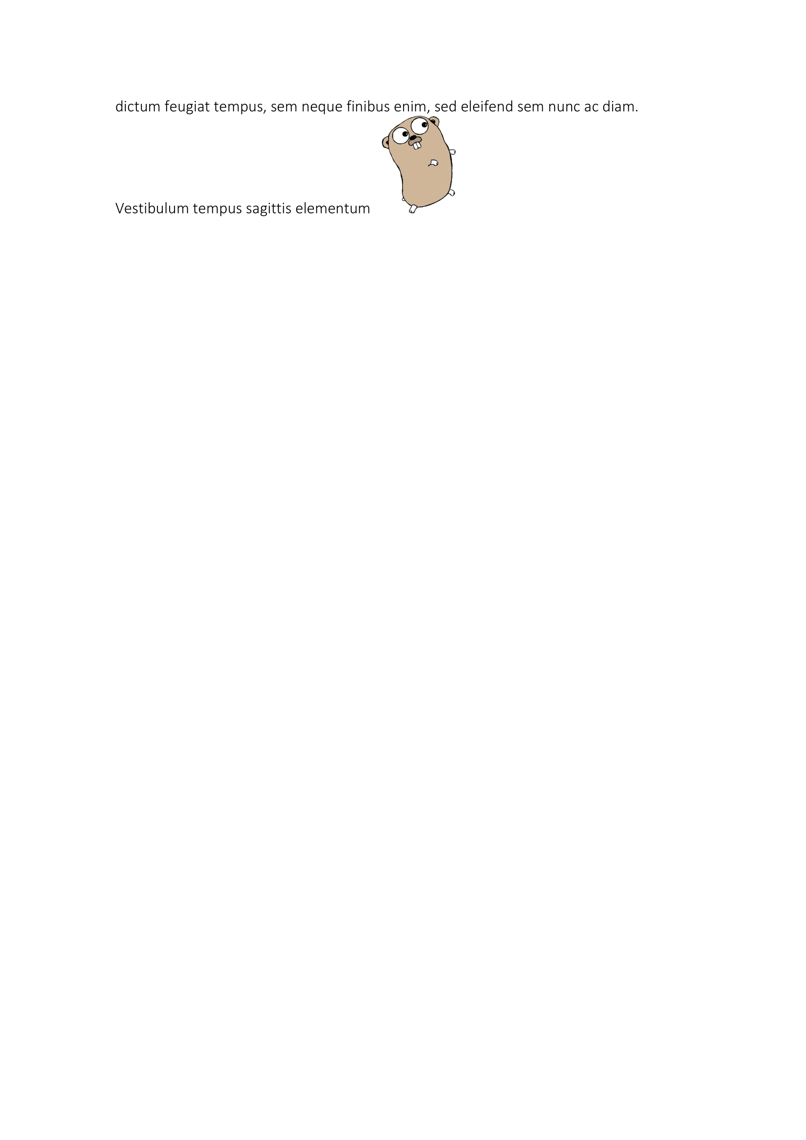 Inline images within the text
