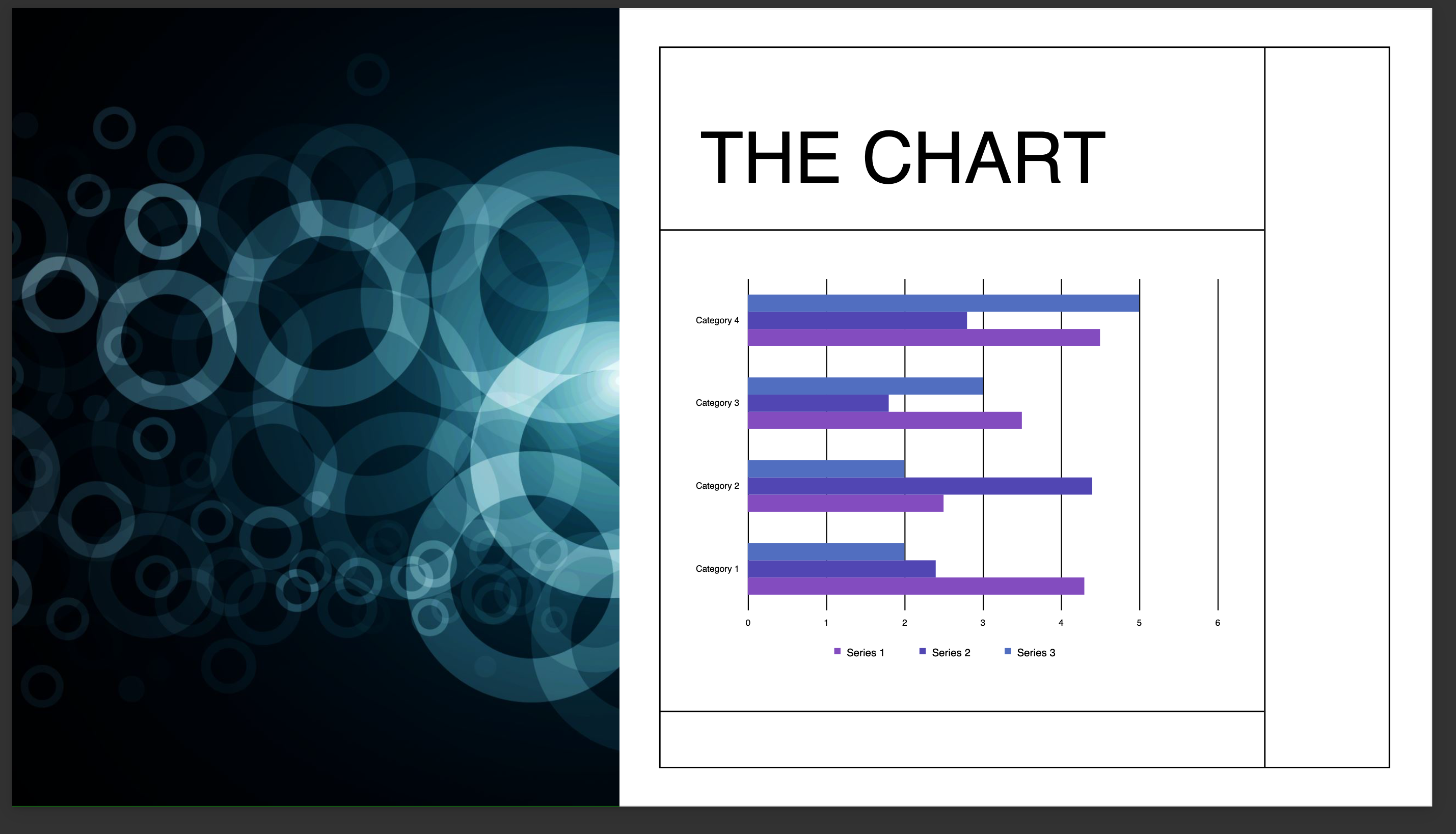 Converted chart slide