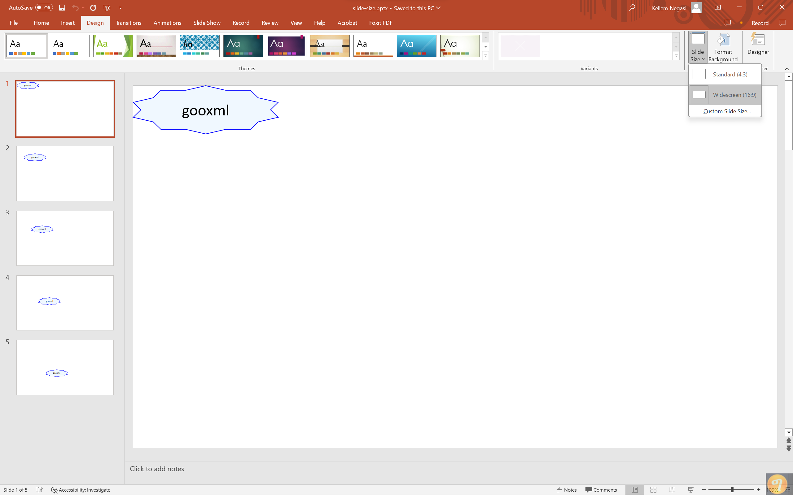 sample image presentation