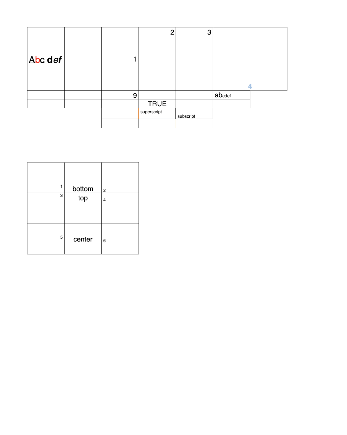 sample PDF output