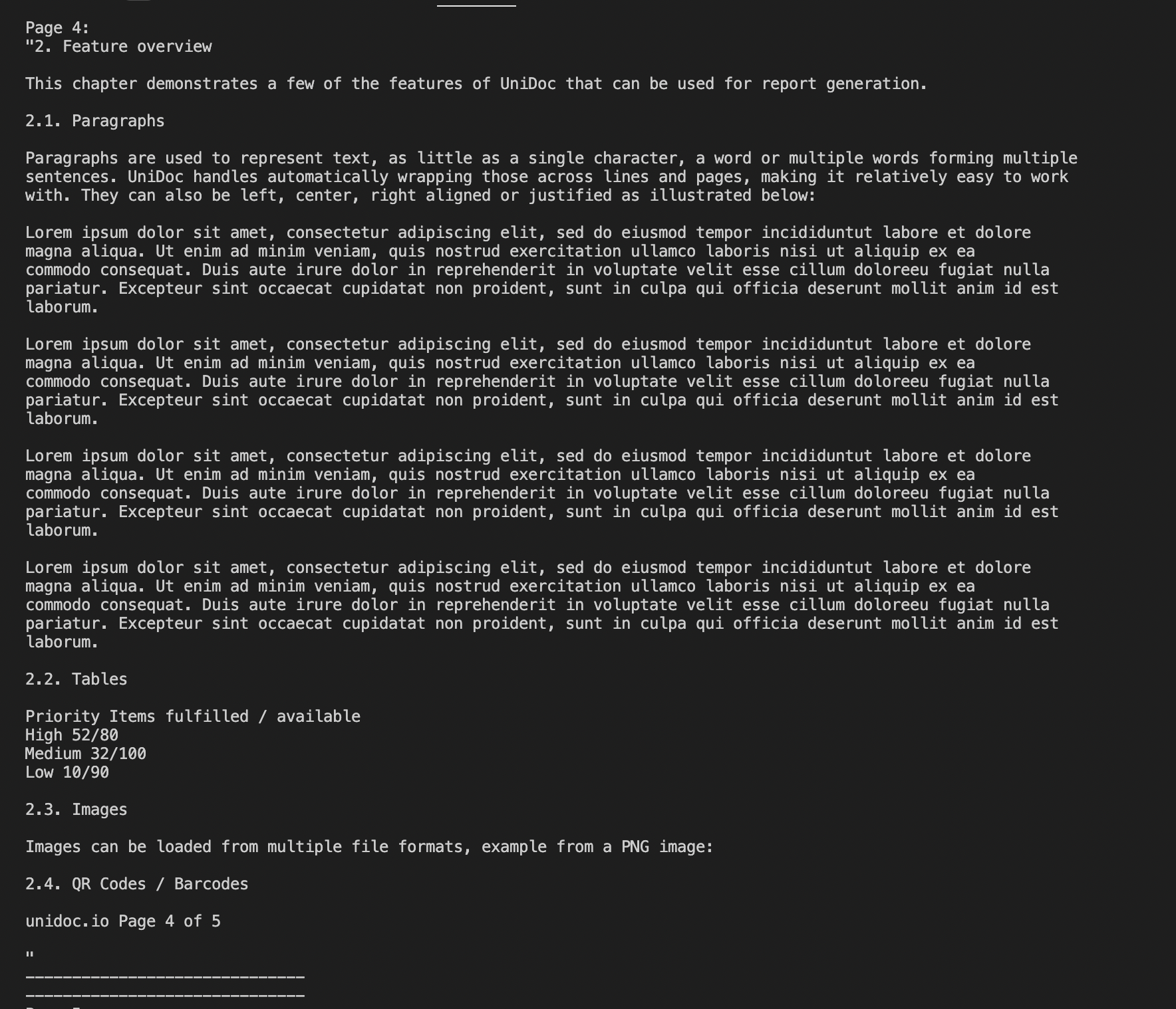 Extracted Text from a PDF