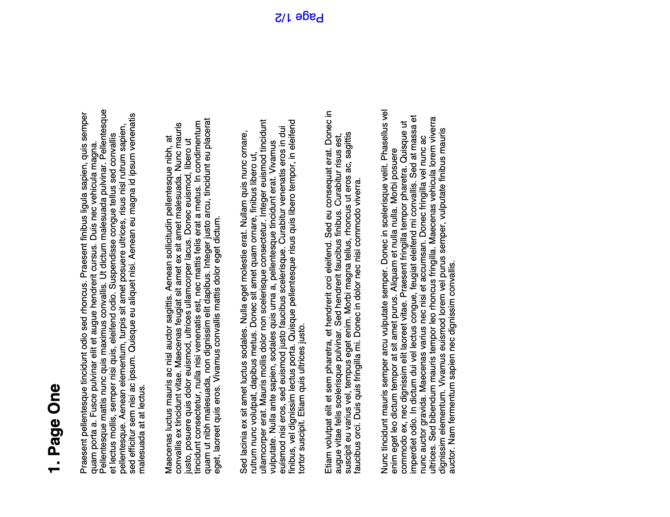 Rotated PDF